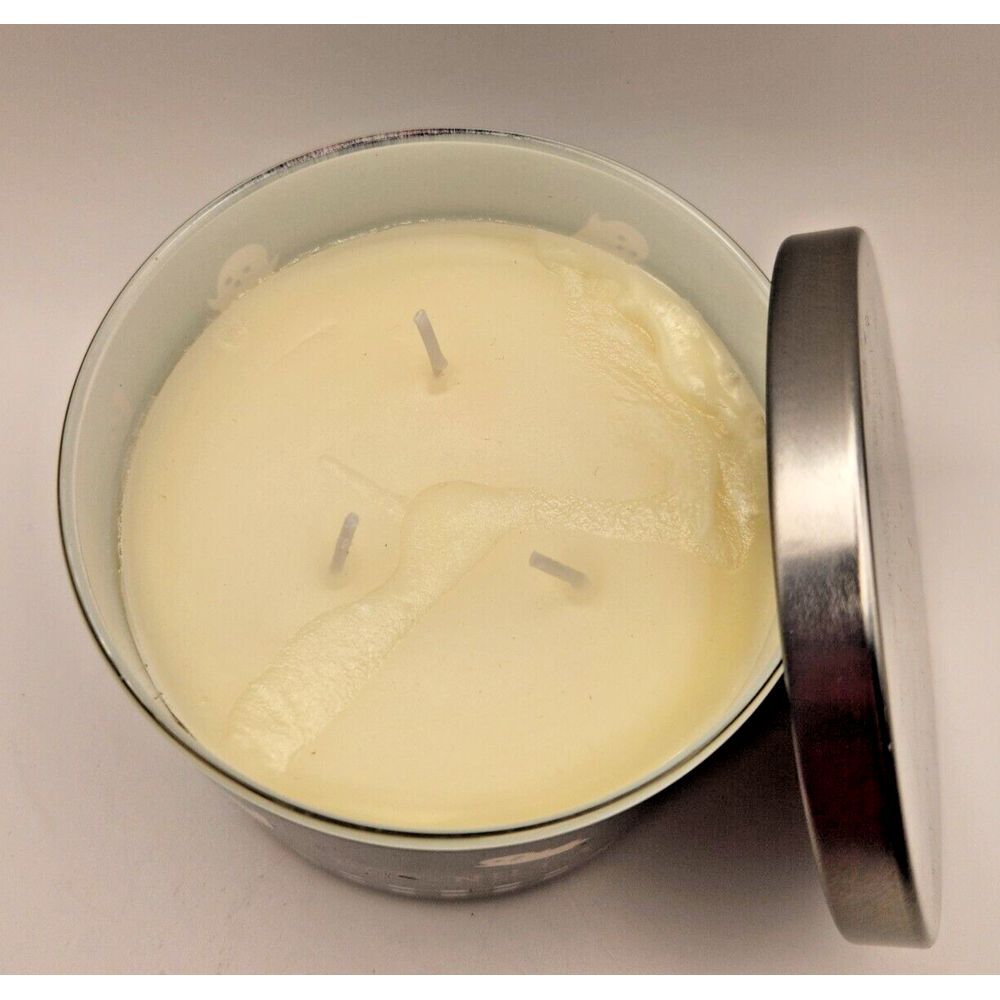 At Home by Mirabeau 14 oz Soy Wax Blend 3 Wick Candle Boo-Nilla - Picture 3 of 4